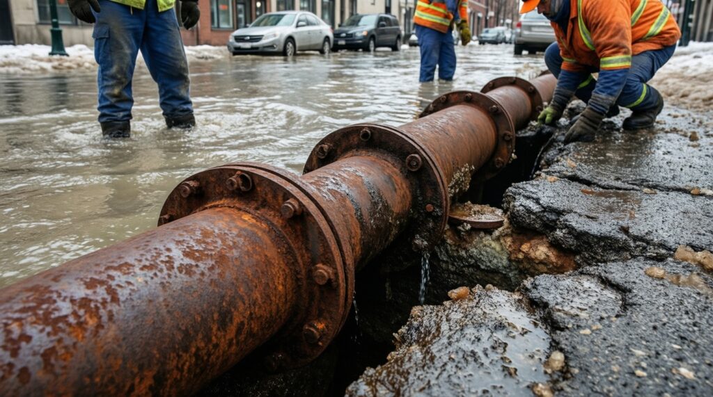 Томские коммунальные аварии: причины, ответственность и как меняется ситуация по районам - иллюстрация